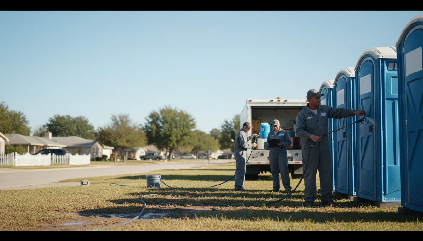 Long-Term Portable Toilet Rental in Escondido, CA near me